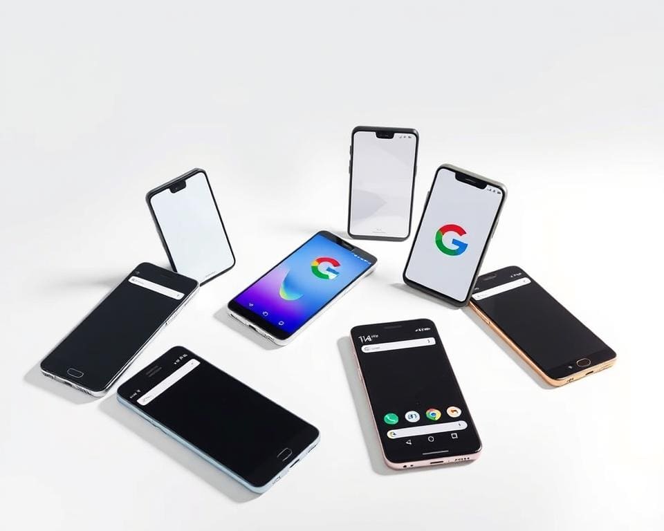 top telefoons voor Google-gebruik