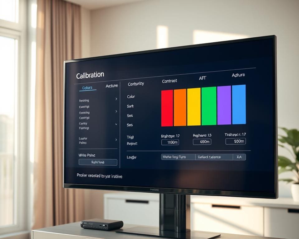 tv kleurinstellingen