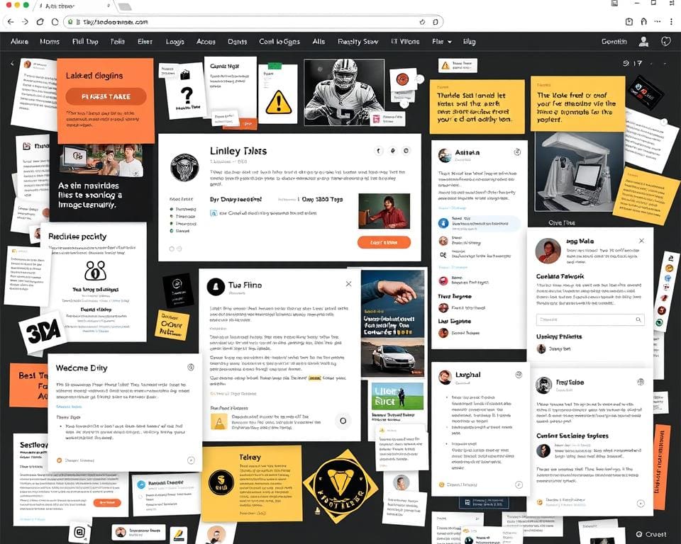 typische kenmerken van slechte UI-designs