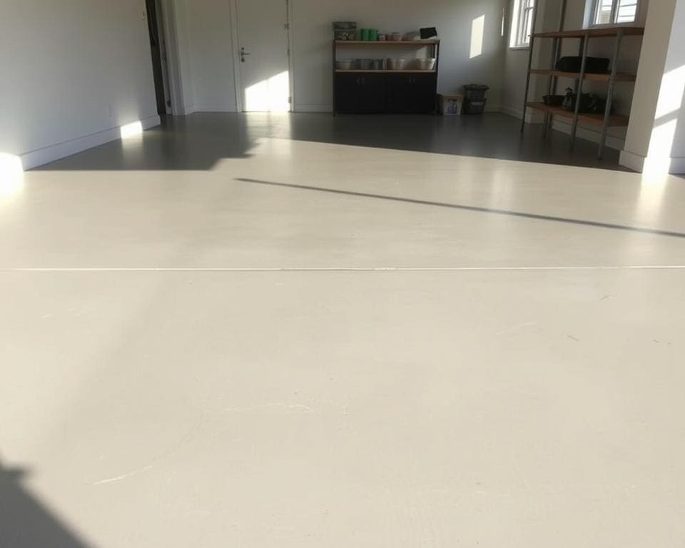 Hoe lang duurt het om een garagevloer te leggen?