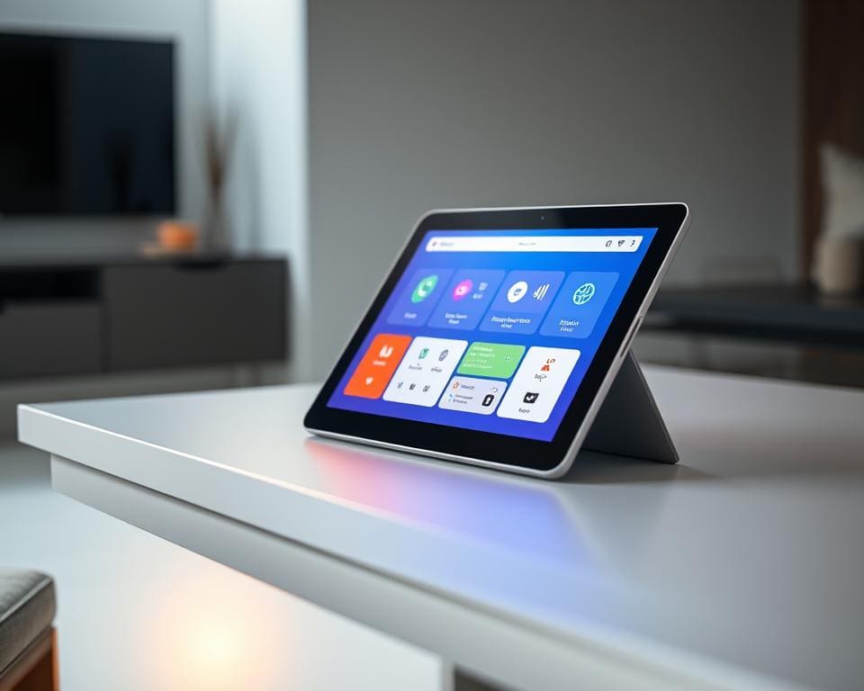 Tablet als smart home controller