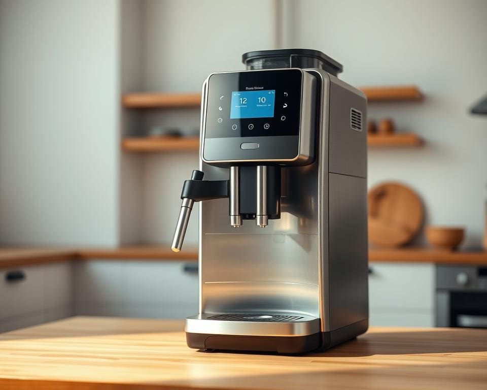 koffiemachine met spraakbesturing