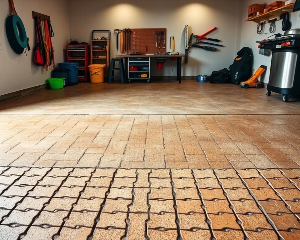 materialen garagevloer