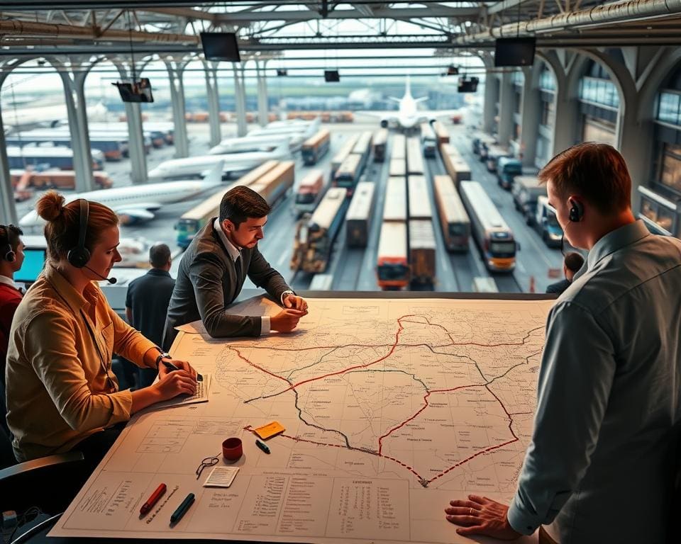 De taken van een planner in de transportsector