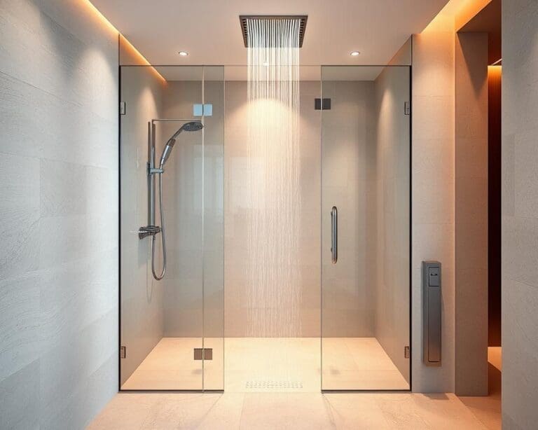 Een inloopdouche die luxe en gemak combineert