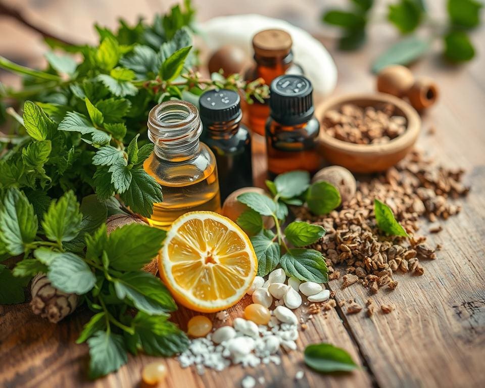 Natuurlijke scrub voor haarverlies