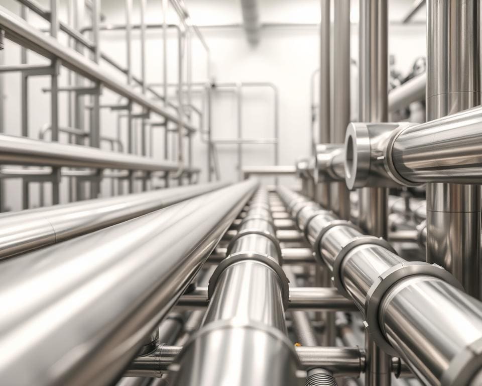 RVS‑leidingen voor voedselindustrie