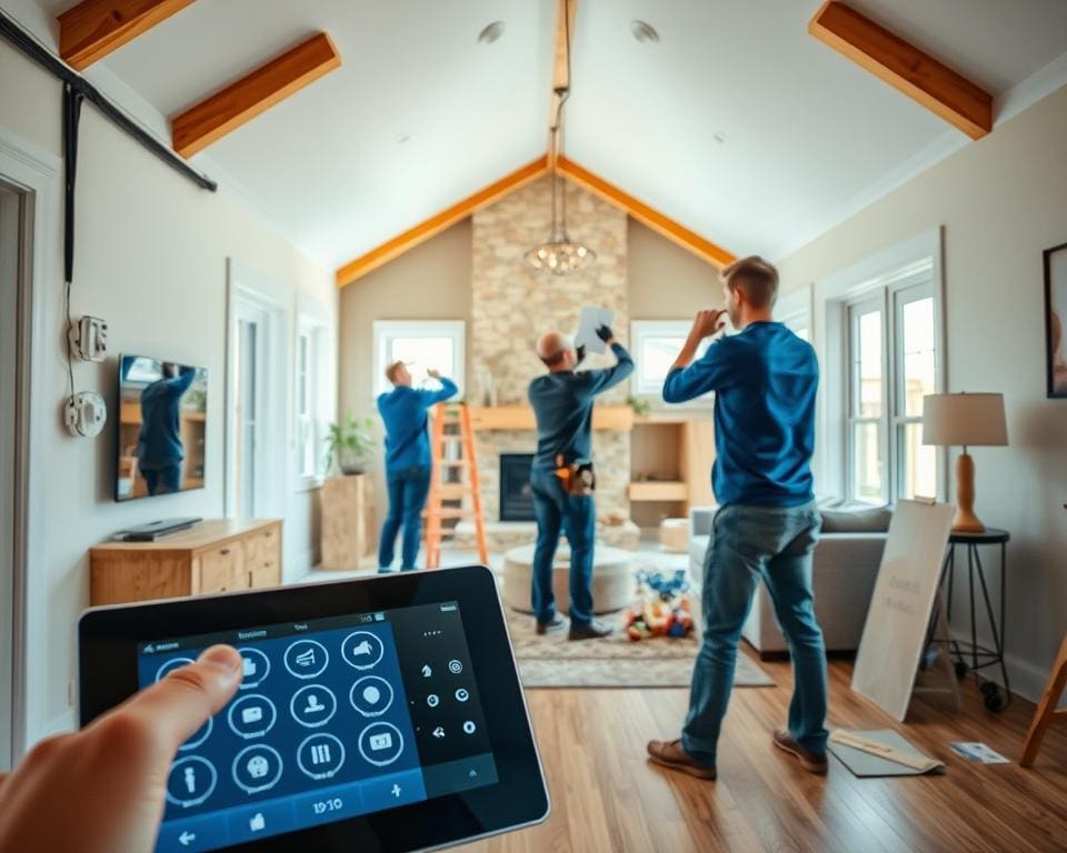 Wat is de rol van domotica in renovatieprojecten?