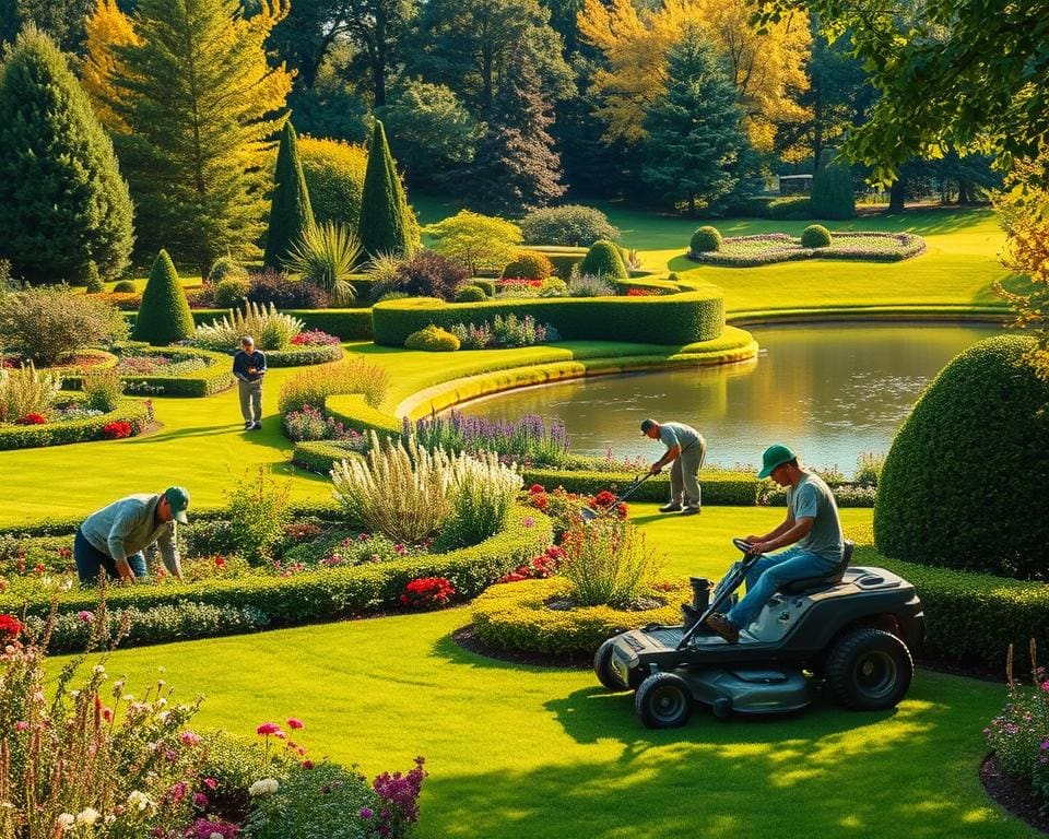 Werken in de groenvoorziening: buiten en actief