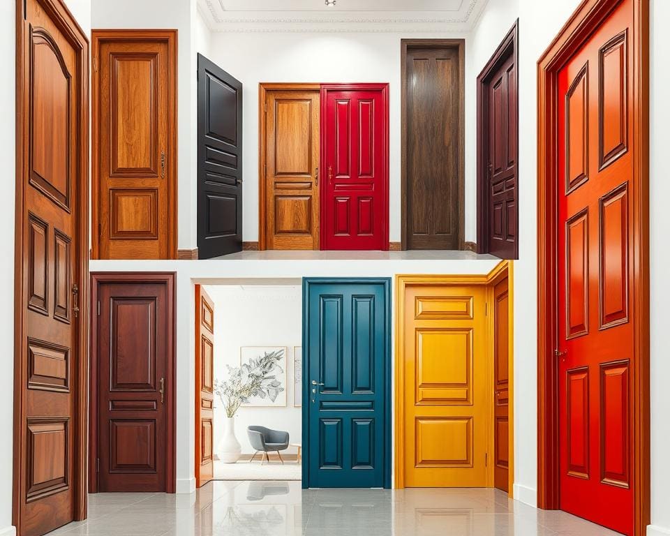 kleuren in binnendeuren