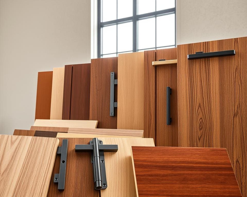 materialen scharnierdeuren