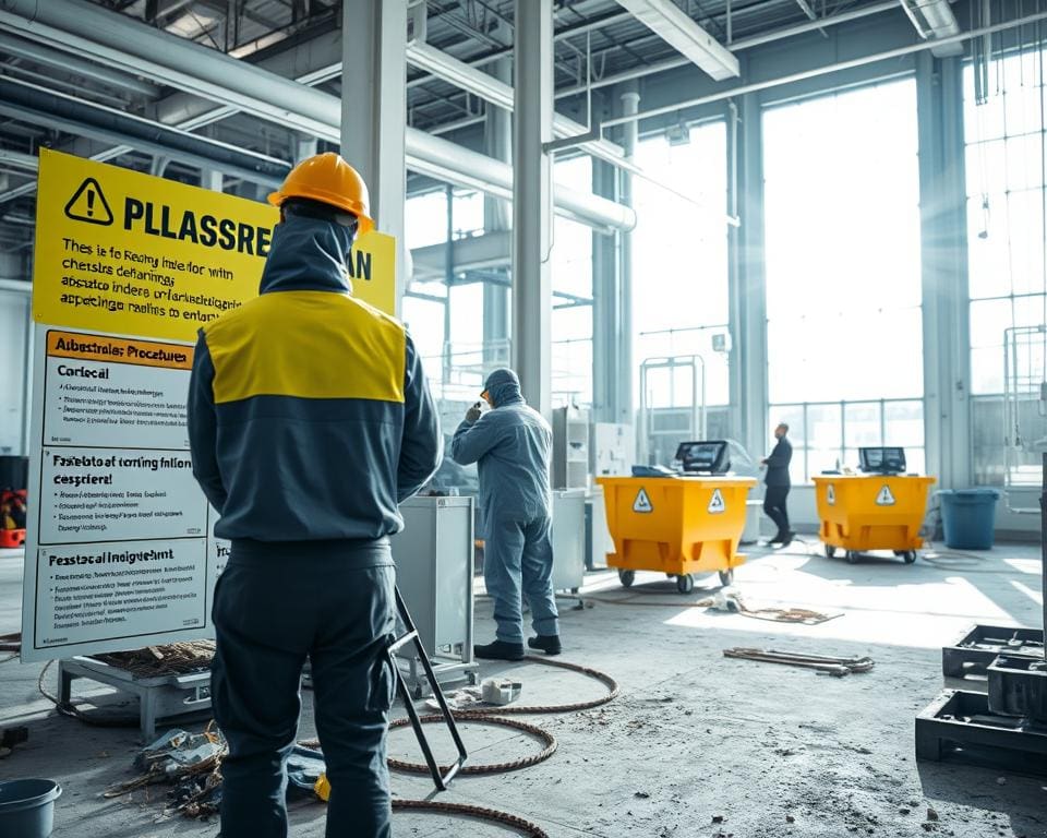 verplichte procedures asbest verwijderen Vlaanderen