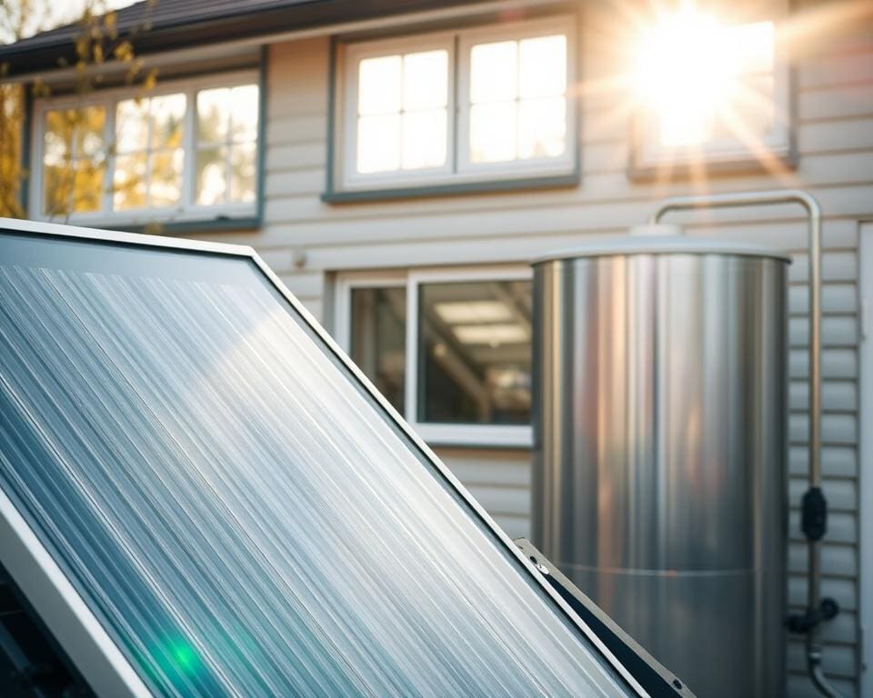 zonneboiler werking