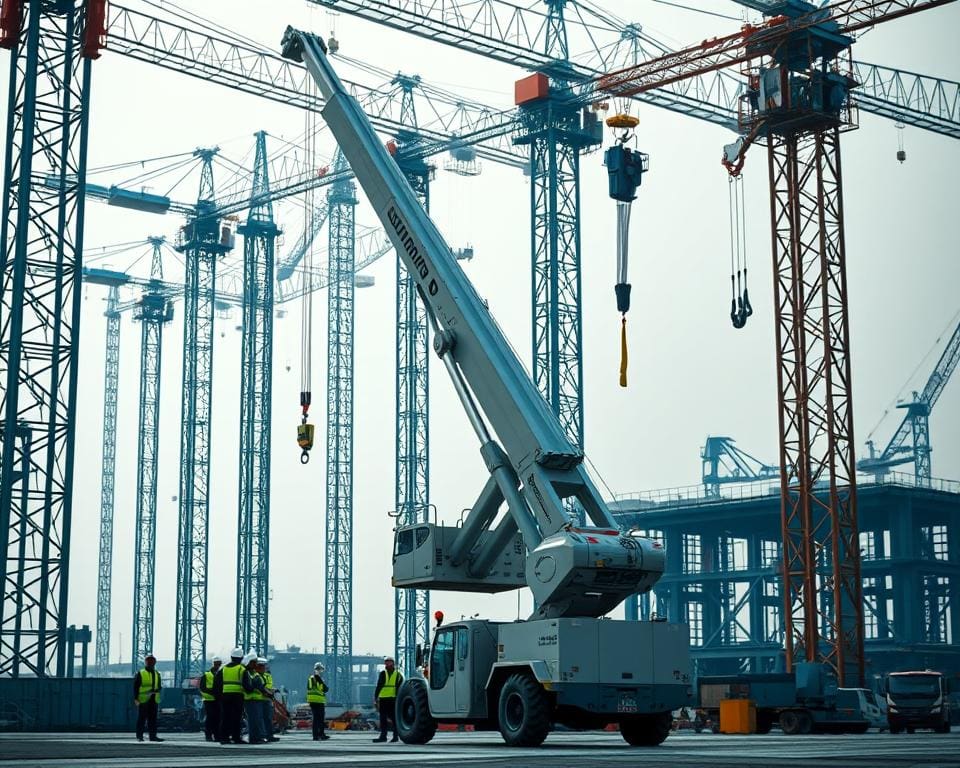 Industriële bouw en compacte hijsoplossingen