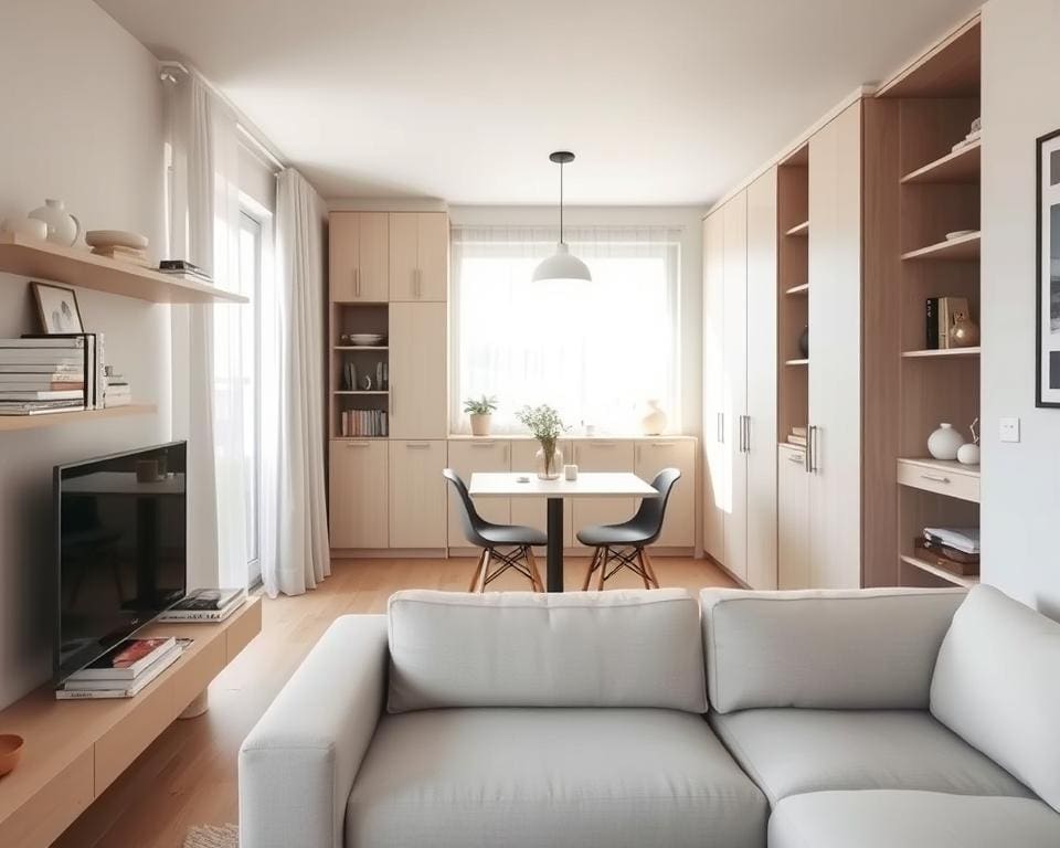 Praktische tips voor slim wonen in kleine ruimtes