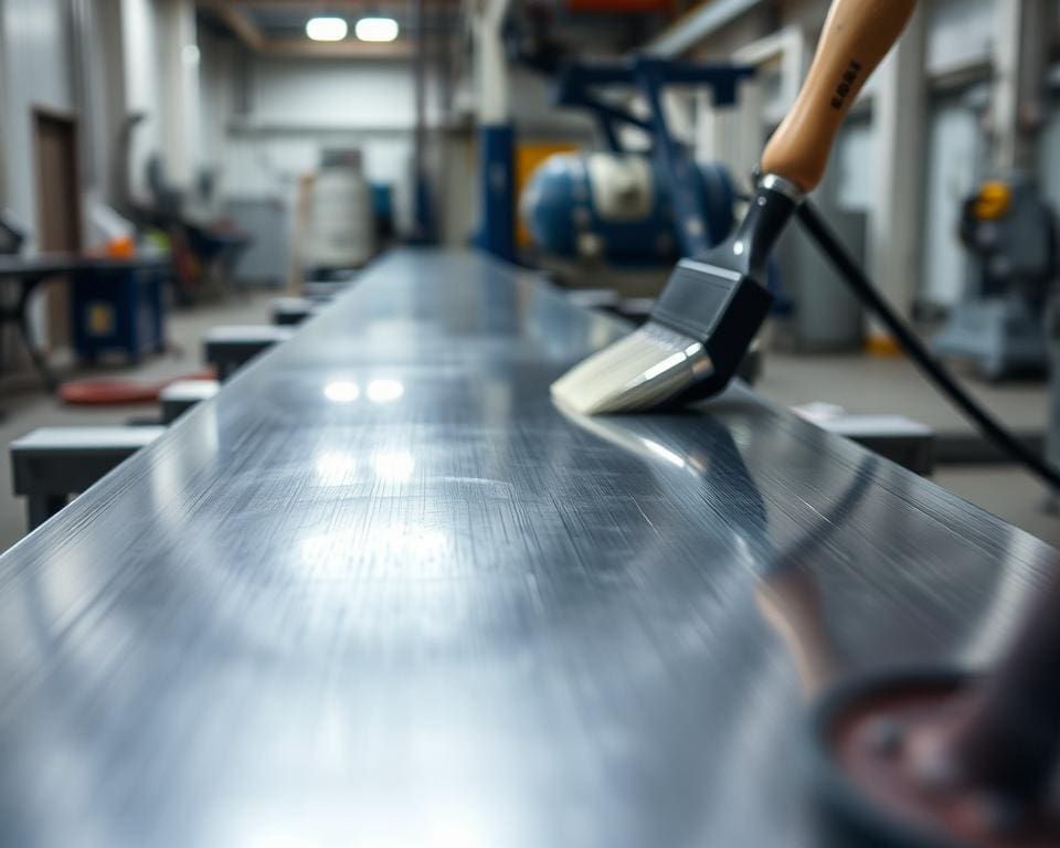 Welke methoden bestaan er om staal professioneel te coaten?