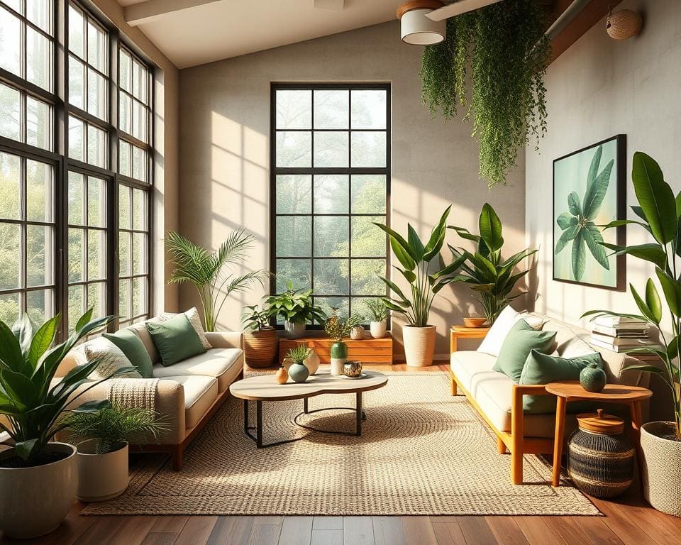 Hoe geef je je interieur een eigentijdse en groene look?