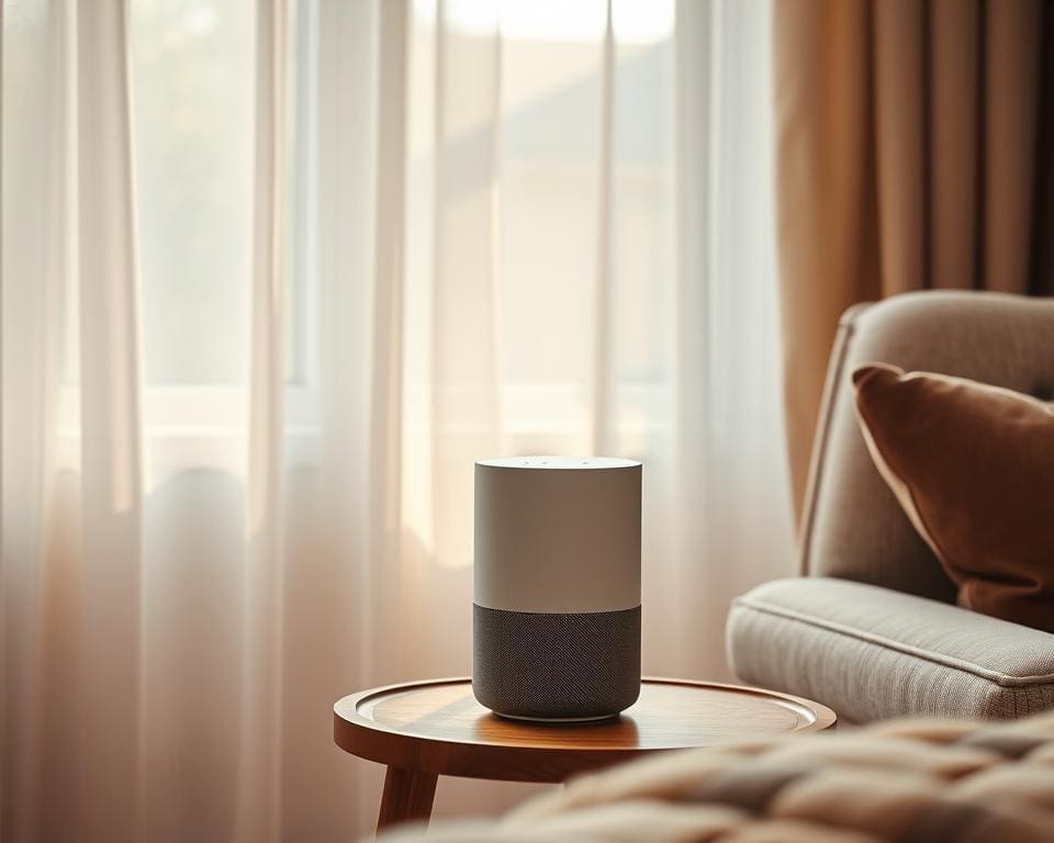 Hoe helpt een slimme speaker bij een ontspannen ochtend?