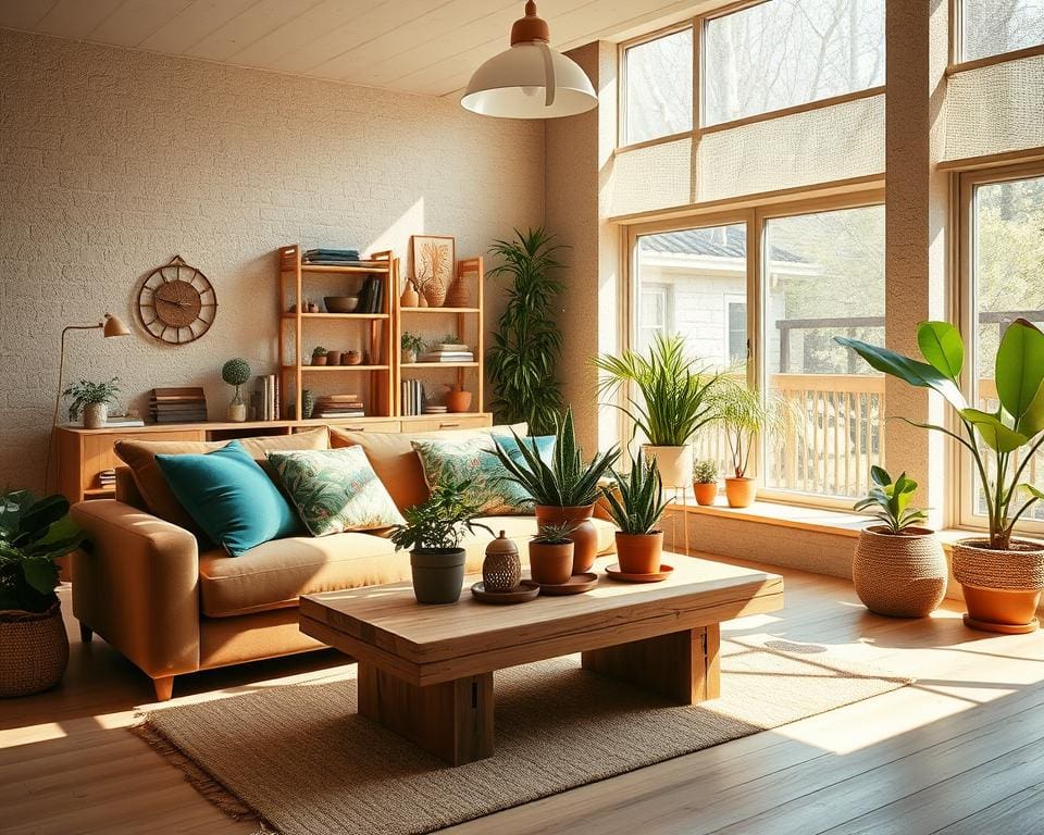 Wat zijn stijlvolle manieren om je interieur te verduurzamen?