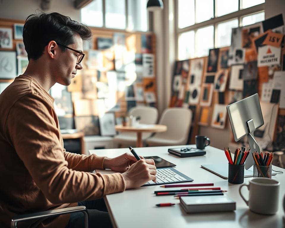 Hoe begin je als freelance grafisch ontwerper?