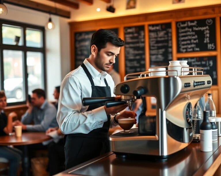 Hoe begin je als professioneel barista?