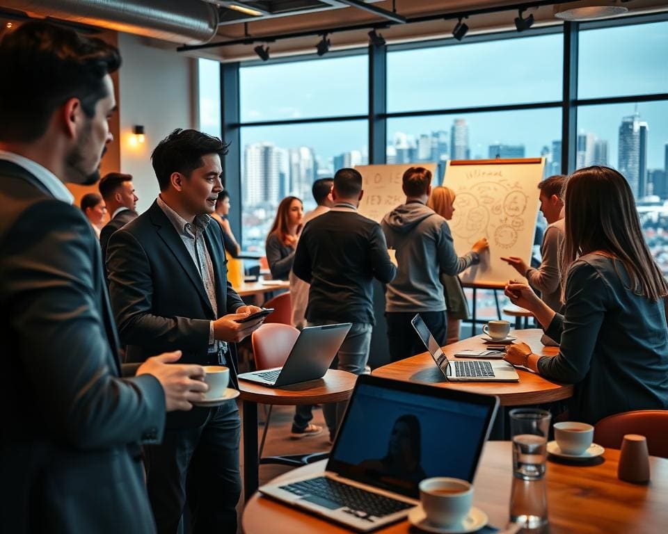 Hoe bouw je een netwerk als zelfstandige op?