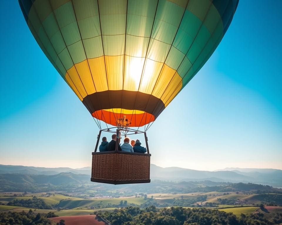 Hoe werkt een dag als ballonvaarder?
