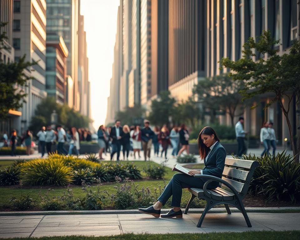 Waar vind je rust in sociale drukte?