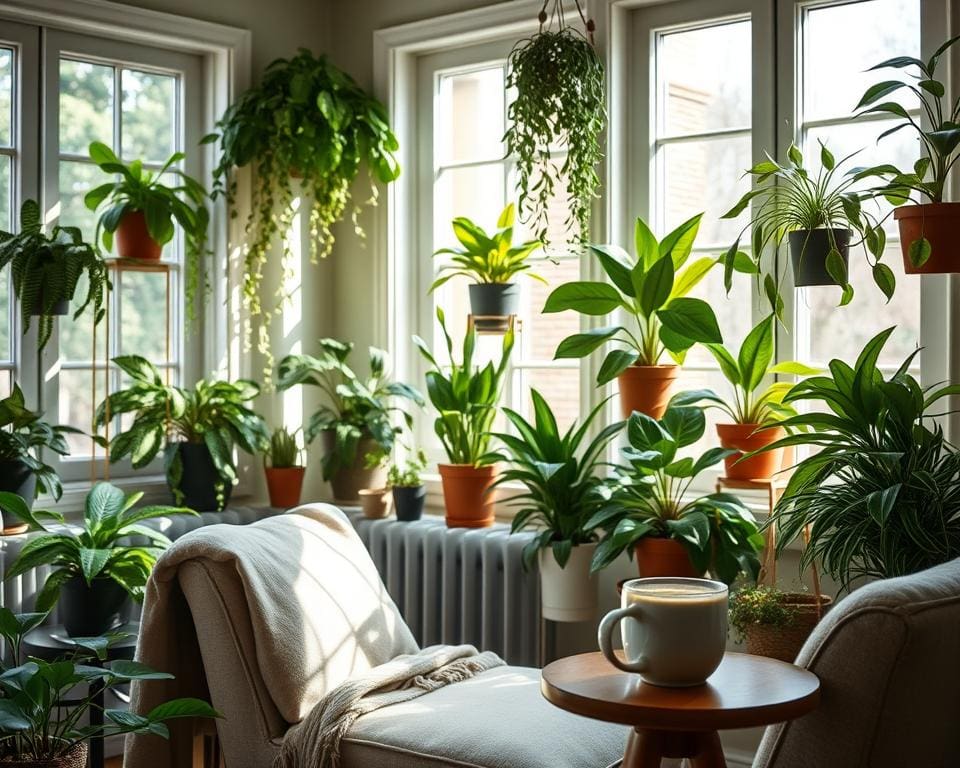 Waarom helpt groen in huis bij mentale rust?