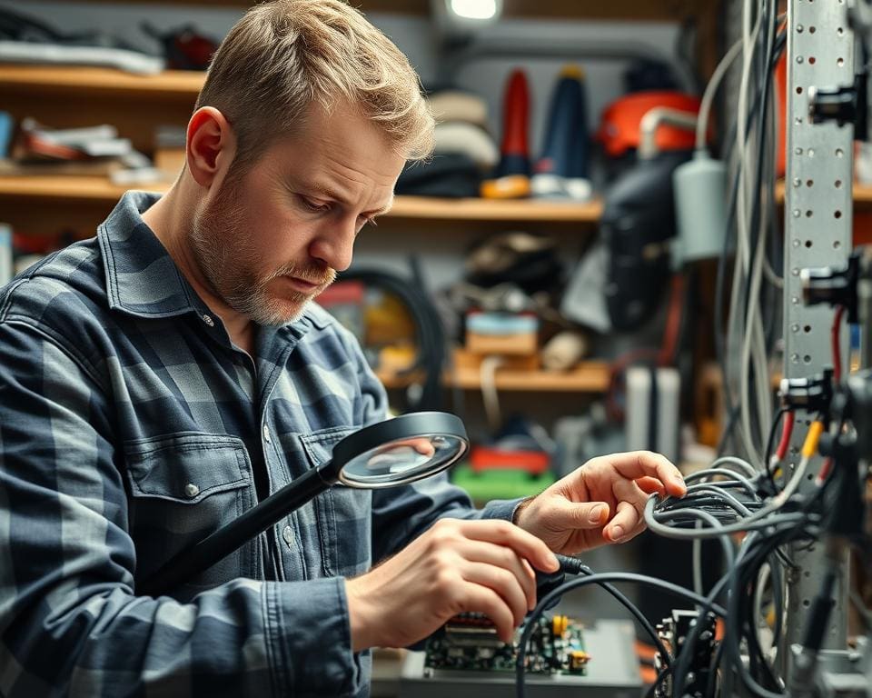 Wat doet een elektricien tijdens een gemiddelde werkdag?