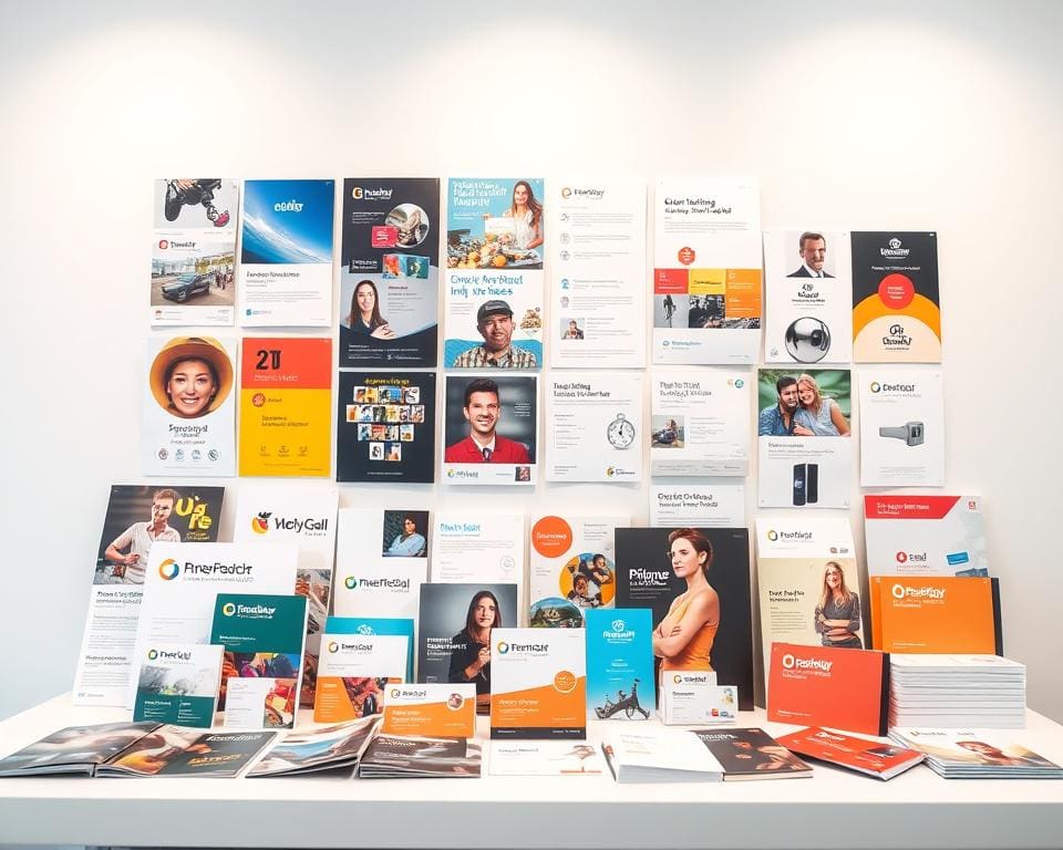 Welke drukker maakt promotiemateriaal voor ondernemers?