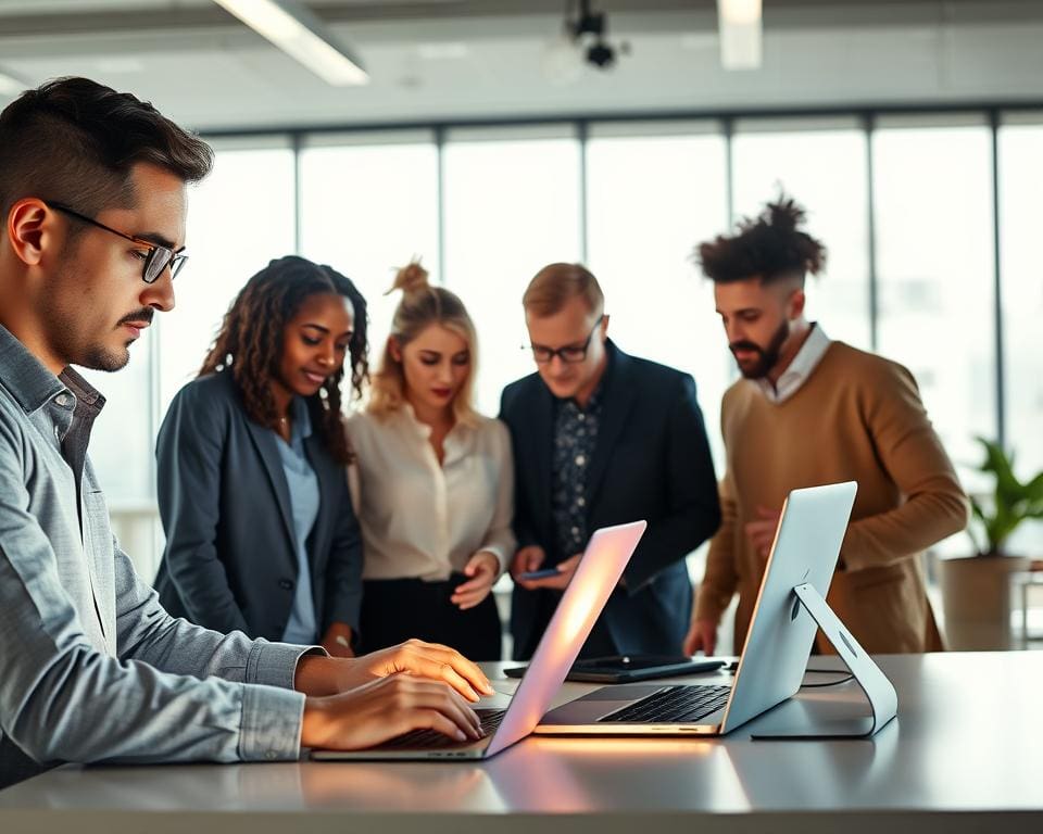 Wie levert technische ondersteuning voor teams?