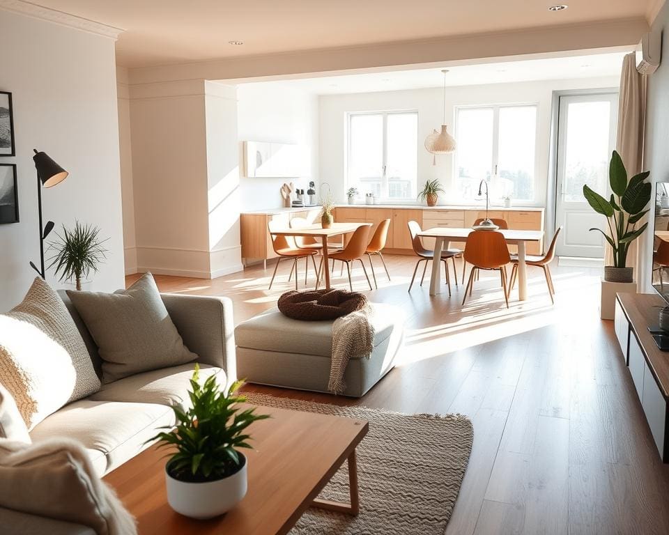 Hoe geef je een klein huis toch lucht en ruimte?