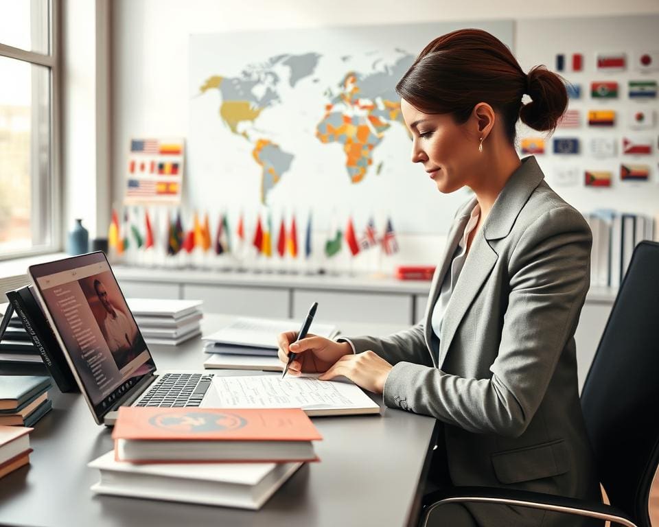 Hoe ondersteunt een vertaler internationale projecten?