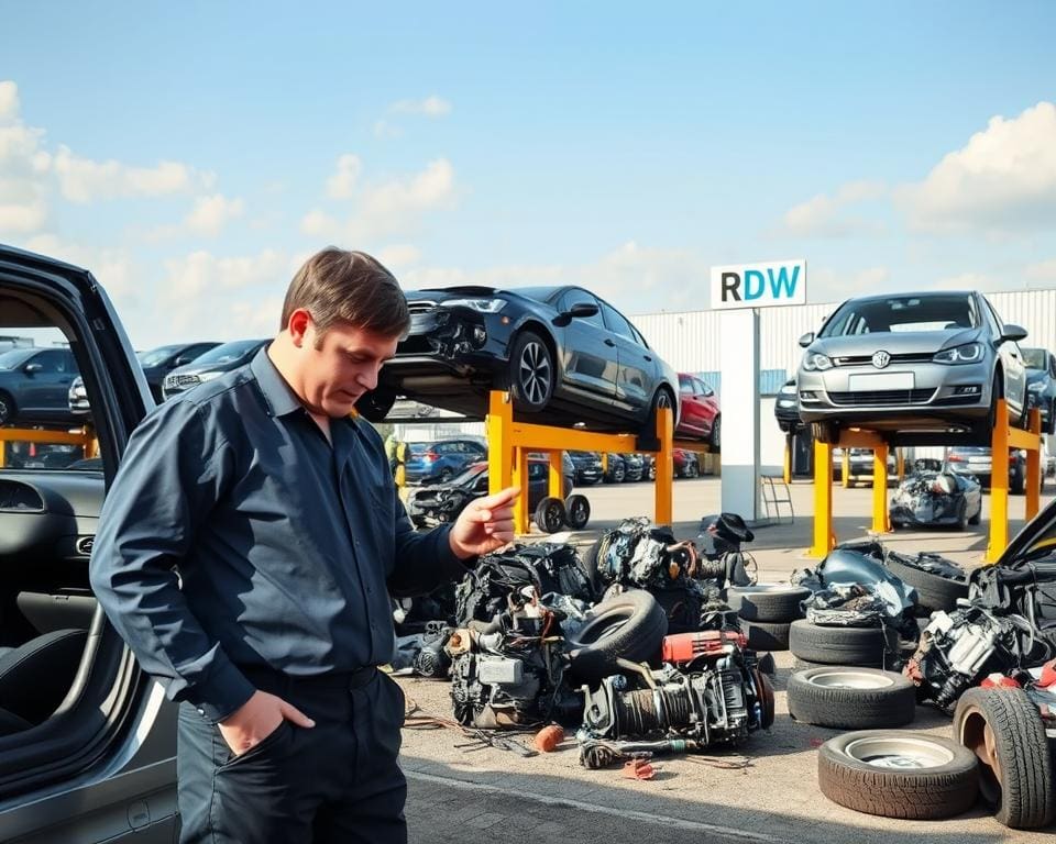 Hoe werkt autosloperij Nederland met RDW vrijwaring?