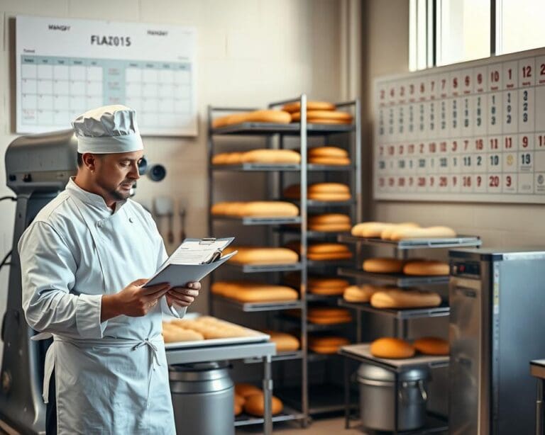 Hoe werkt een bakker in productieplanning?