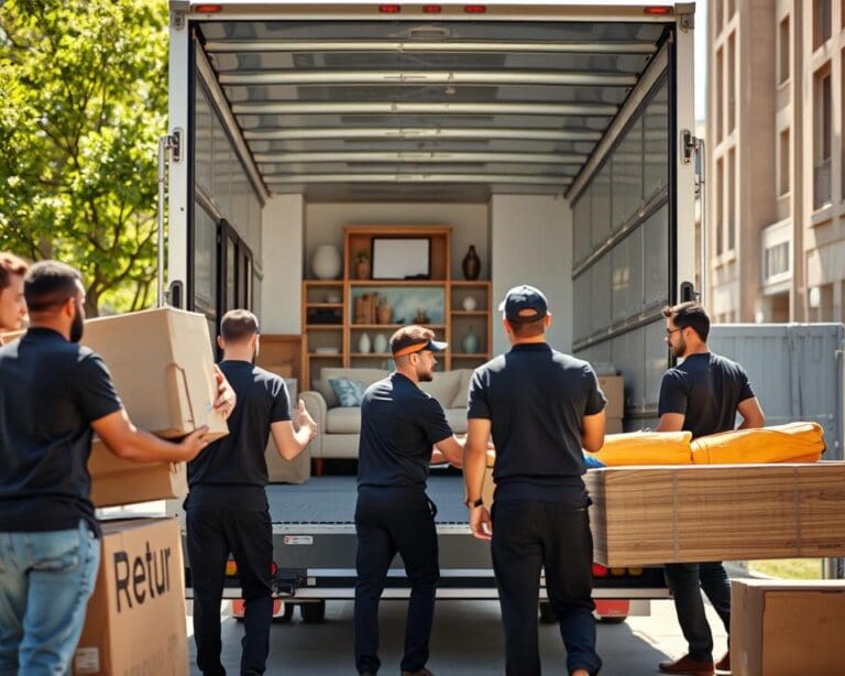 Hoe werkt een verhuisbedrijf bij grote verhuizingen?