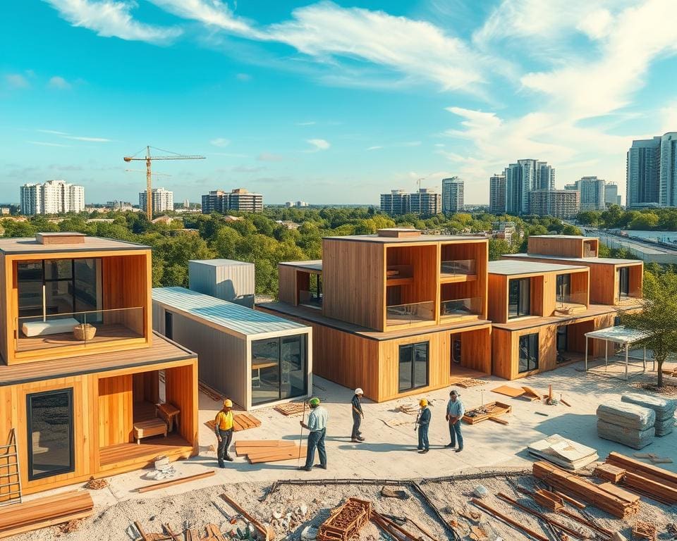 Hoe werkt modulaire bouw als alternatief voor prefab?