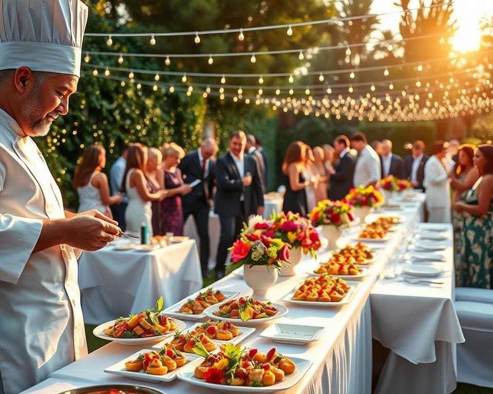 Hoe zorgt een cateraar voor memorabele events?