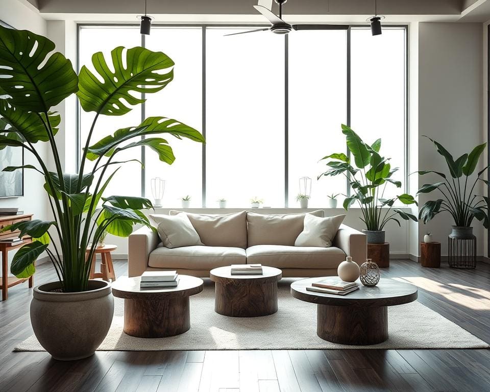 Waarom voelt een grote plant als extra meubelstuk?