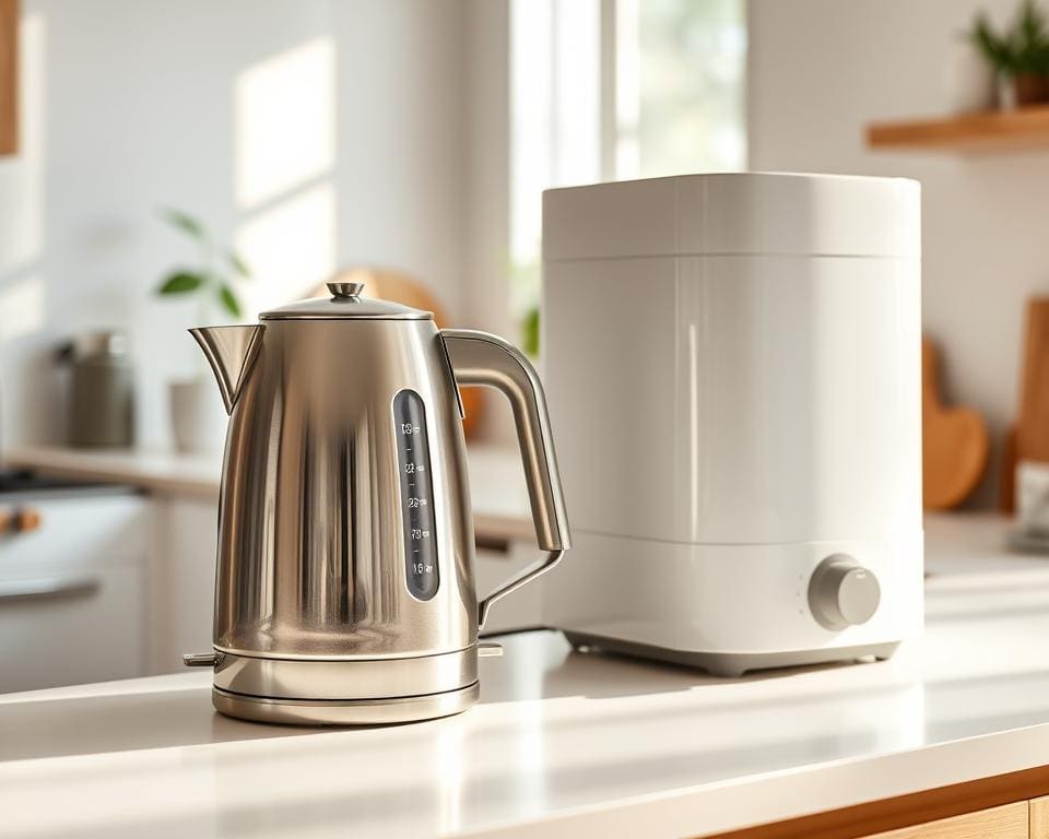 Wat is het verschil tussen een waterkoker en boiler?