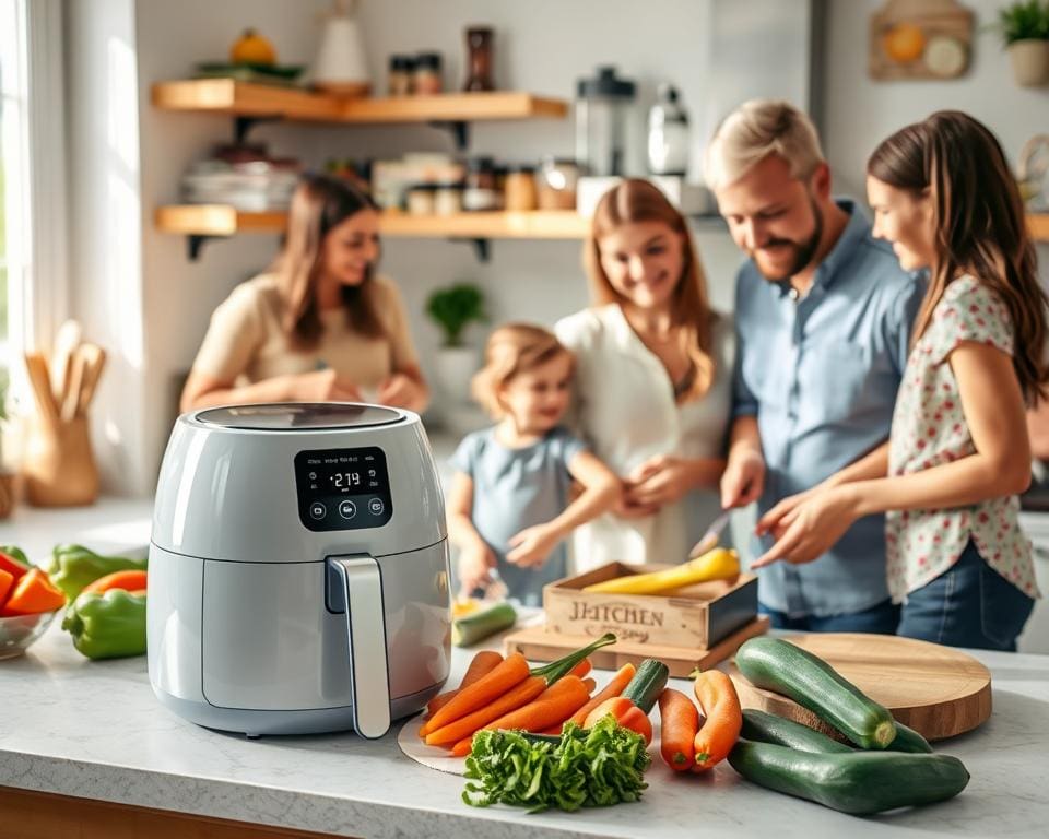 Welke airfryer is geschikt voor een gezin?
