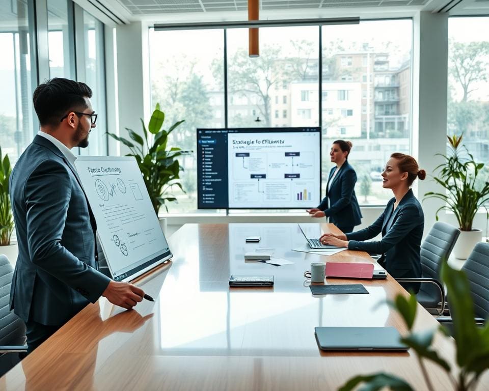 Dienstverleners die processen slimmer maken