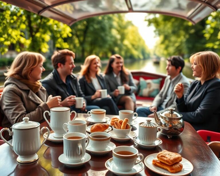 Waarom kiezen mensen voor een rondvaart met koffie en thee?