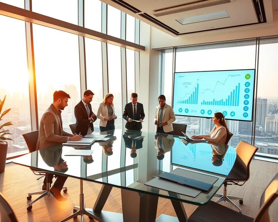 Zakelijke diensten die bedrijven dagelijks ondersteunen