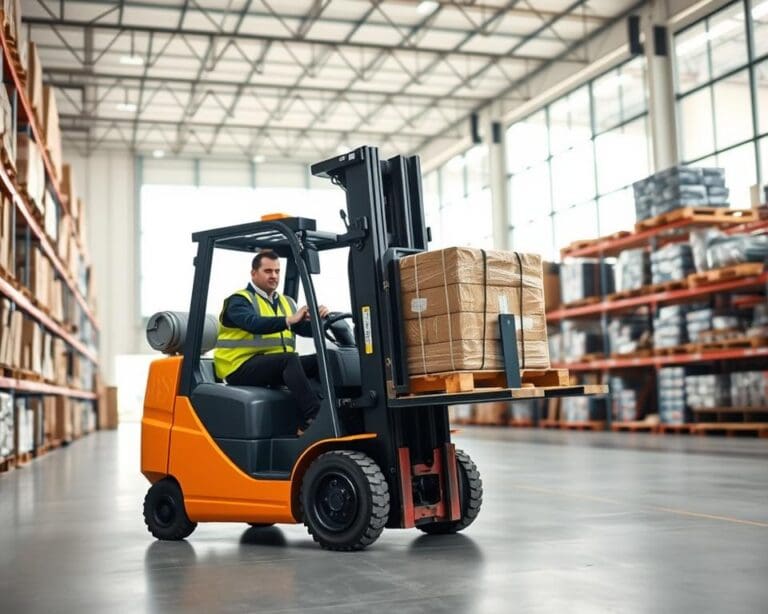 Hoe helpt een hefkar bij intern transport?