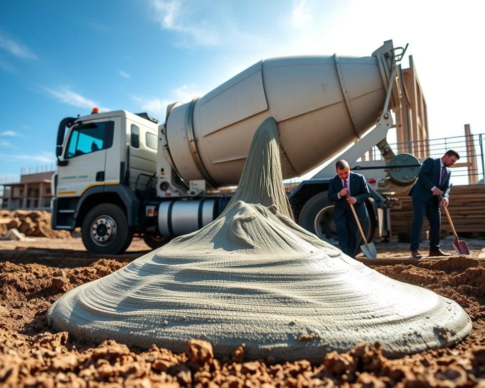 Hoe ondersteunt een betonmixer kleinschalige werken?