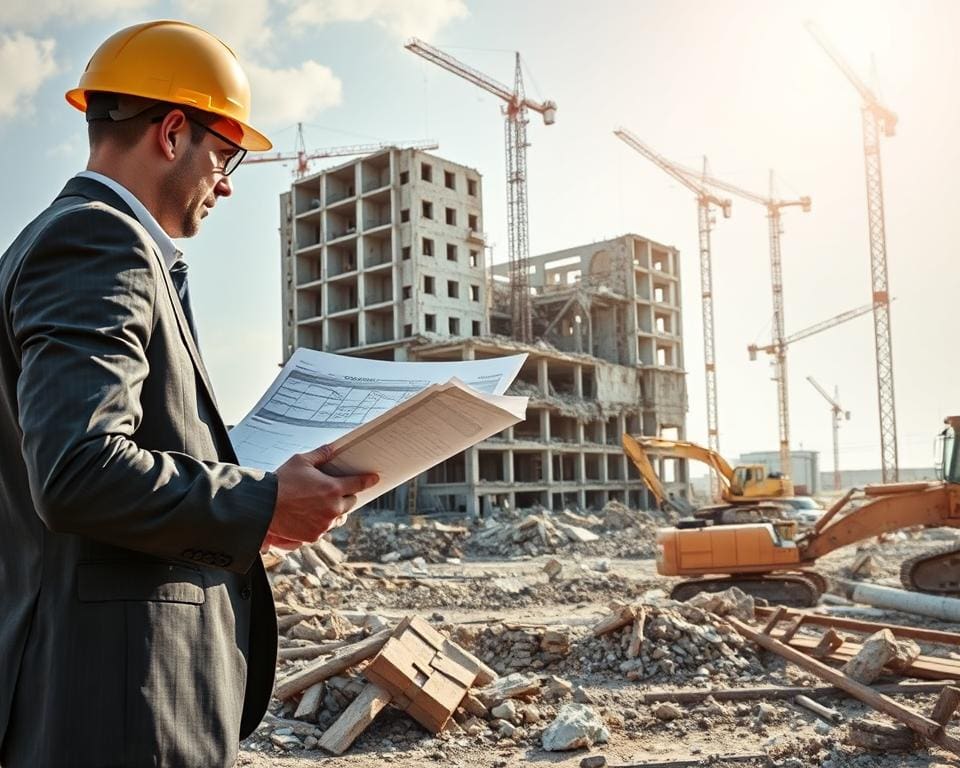 Hoe toont Bouwverhaal sloop of herbestemming in projecten?