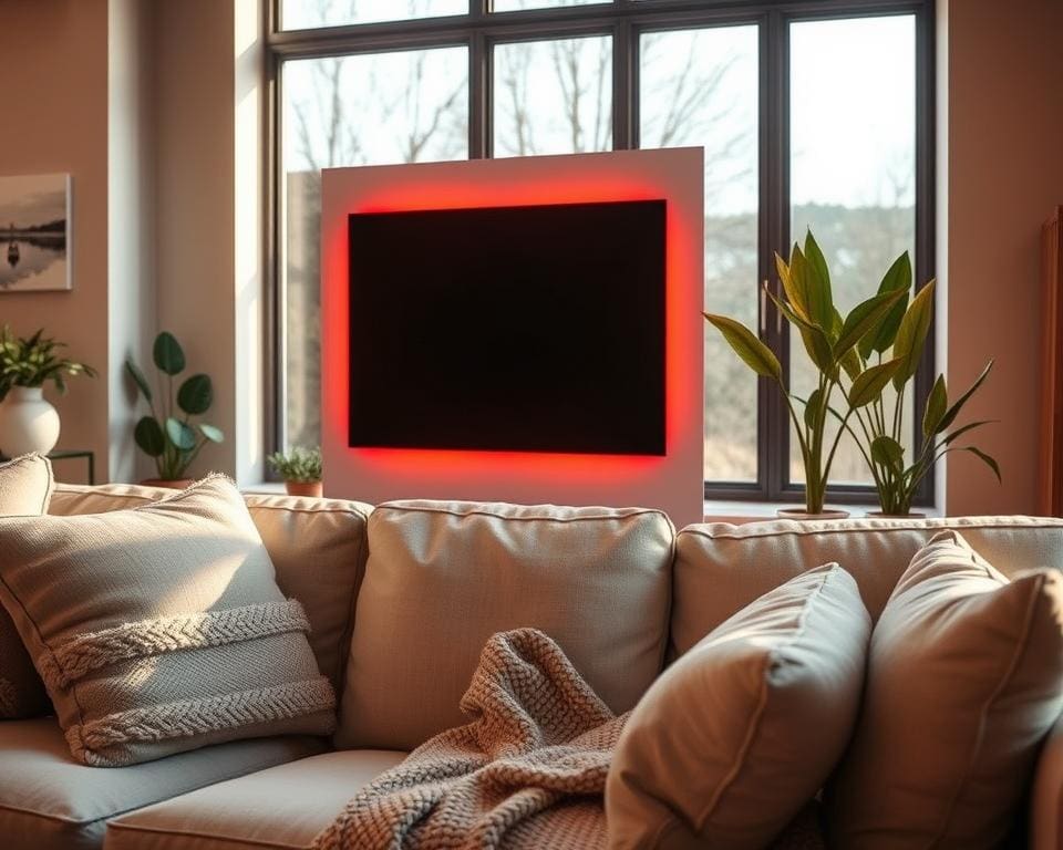 Is een infraroodpaneel geschikt als bijverwarming?