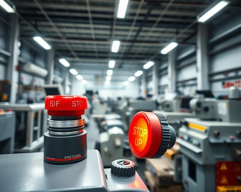 Waarom zijn noodstoppen verplicht bij machines?